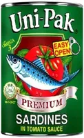 unipak sardines (g) 155g