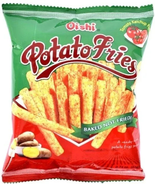 potato fries (g) 21g