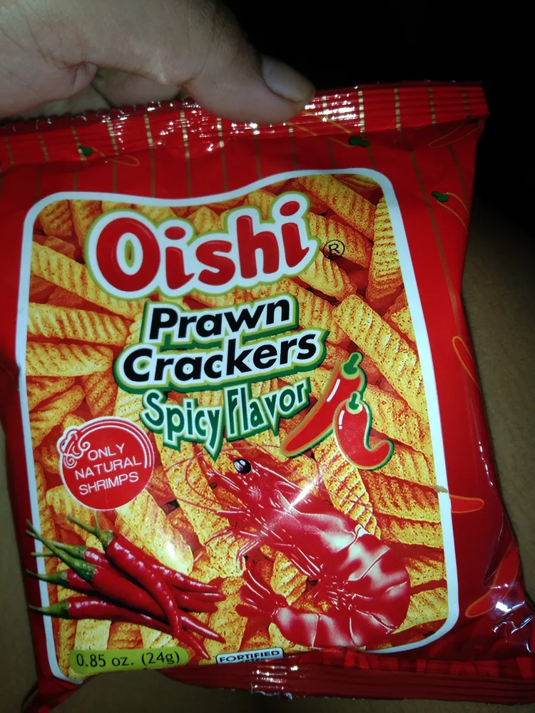 Oishi Prawn Crackers Spicy