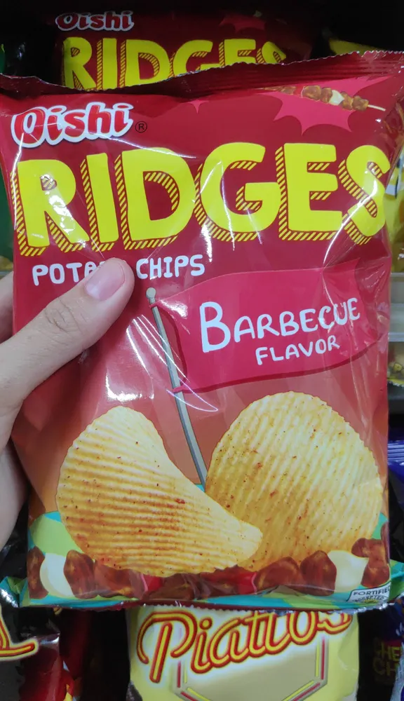 Oishi Ridges Barbecue 60g