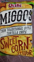 'Miggos Thin Traditional Style Tortilla Chips Sweet Corn Flavor