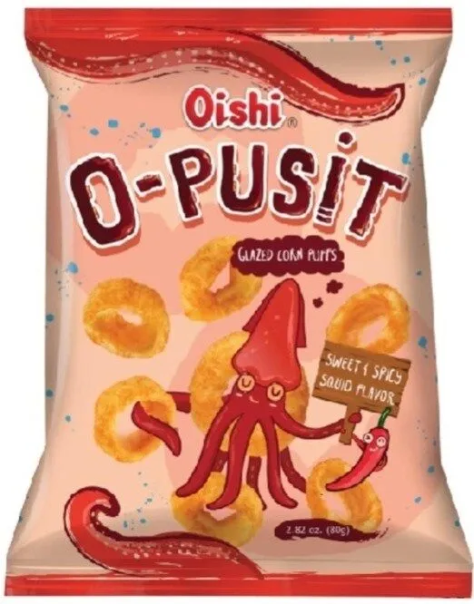 o pusit (r) sweet & spicy 80g
