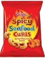 spicy seafood curls 90g