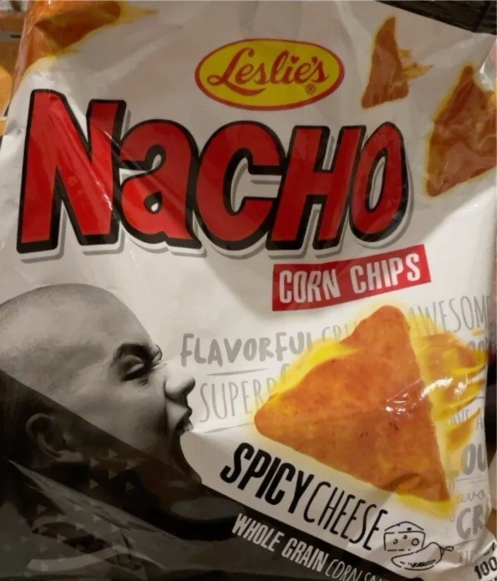 Nacho corn chips