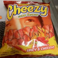 Cheesy corn crunch spicy & cheesy