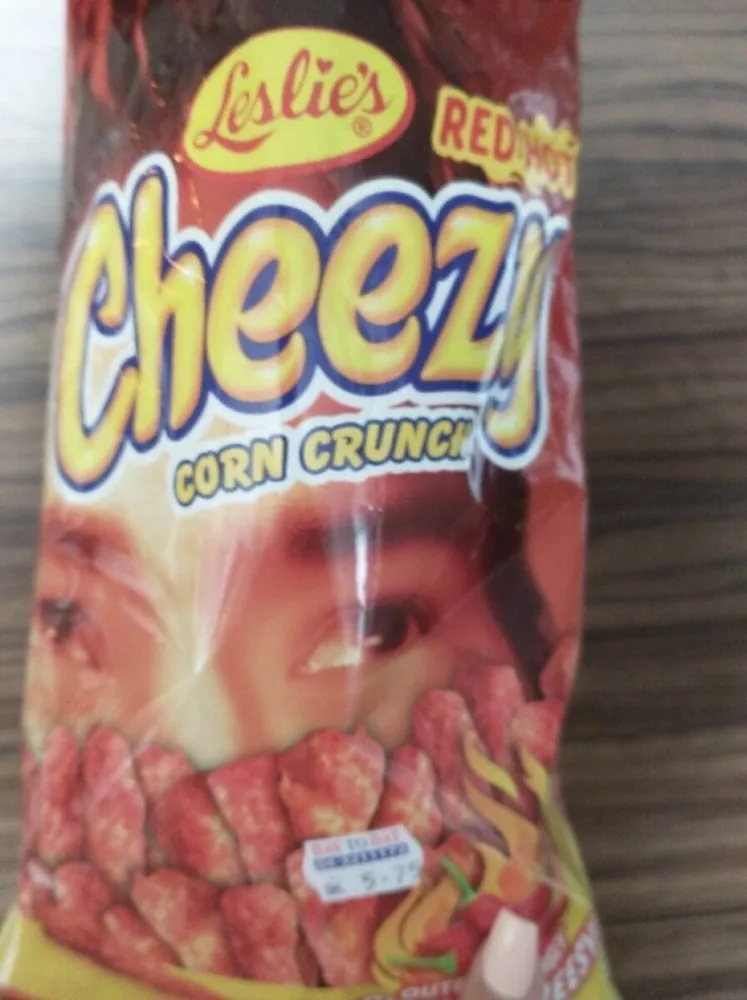 Leslie's cheezy corn crunch