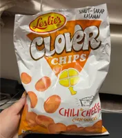 Clover chips chili and chese corn snacks