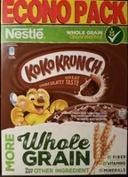 Koko Krunch Chocolate Flavoured Wheat Curls Breakfast Cereal 500G