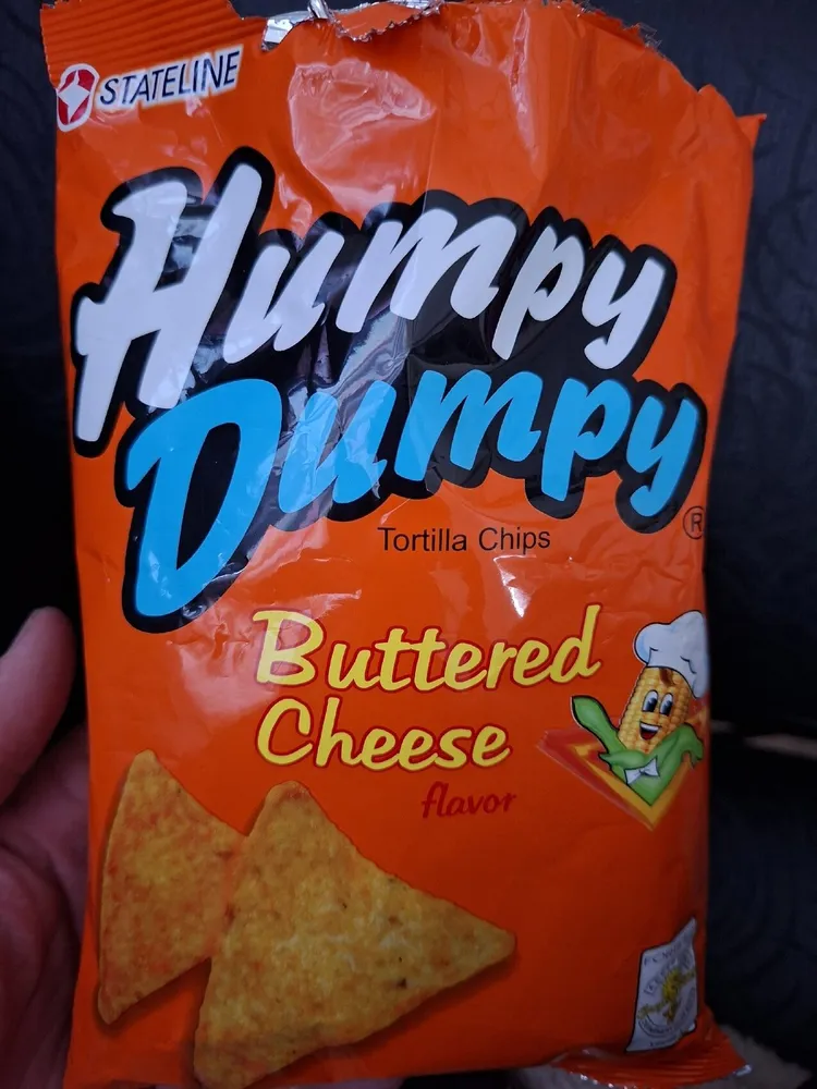 Humpy Dumpy Tortilla Chips Buttered Cheese Flavor