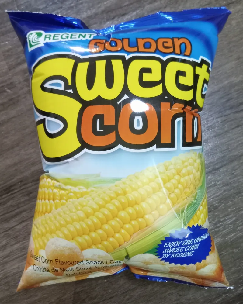 Golden Sweet Corn Flavoured Snack