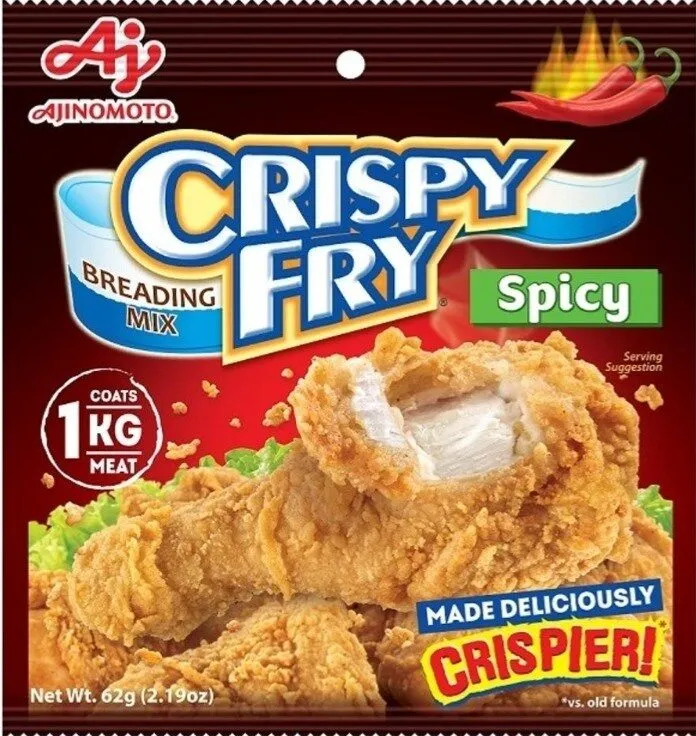crispy fry (blk) spicy 62g