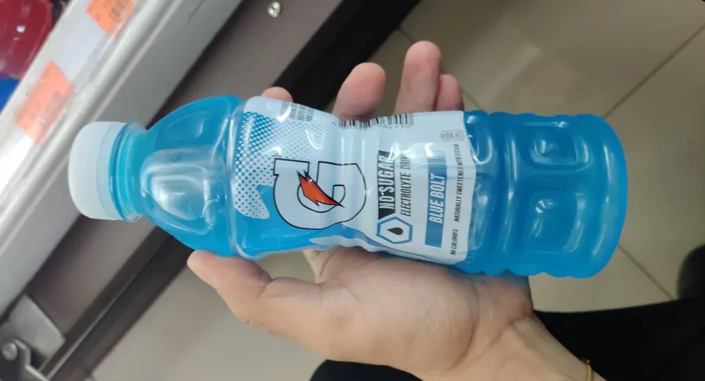 Gatorade No sugar Blue bolt