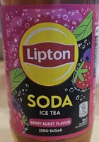Soda Ice Tea Berry Burst Flavor