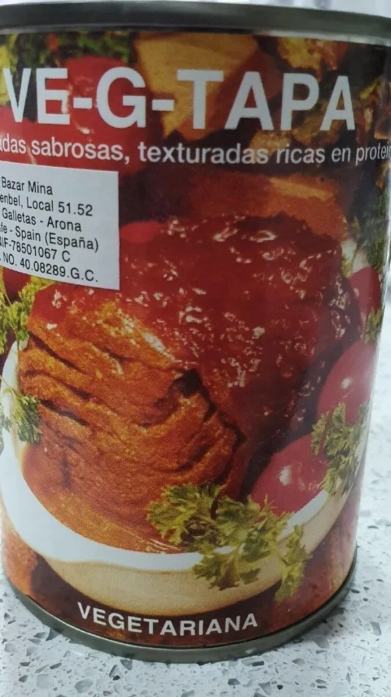 Ve-G-Tapa Vegetariana