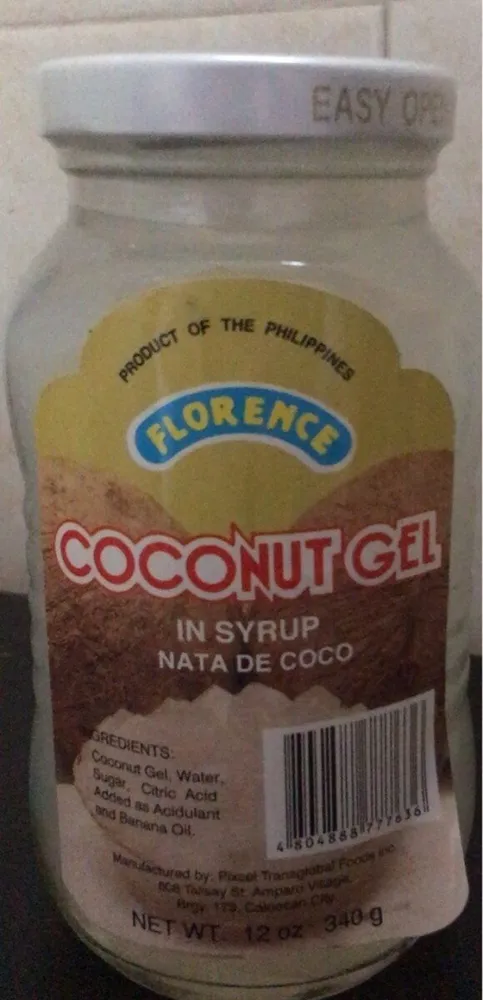 Coconut gel