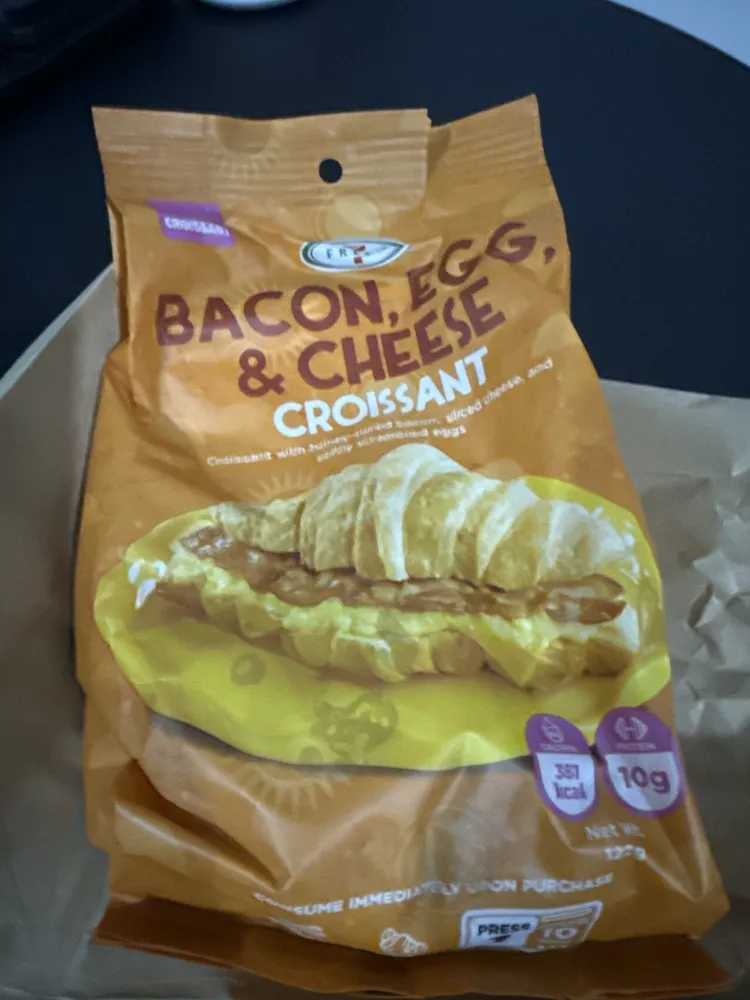 Bacon, Egg, And Cheese Croissant