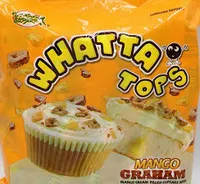 Lemon Square Whatta Tops Mango Graham Flavor (Cupcakes with Toppings)