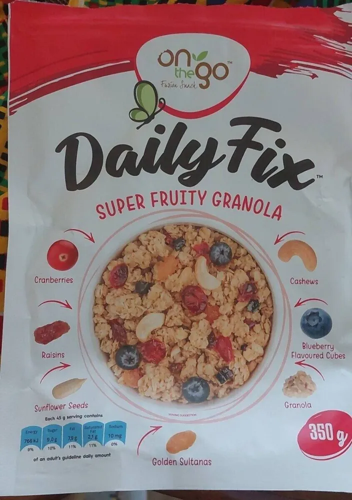 Super Fruity Granola