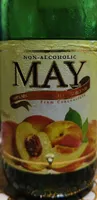 Non-alcoholic 100% Sparkling Peach Juice Blend