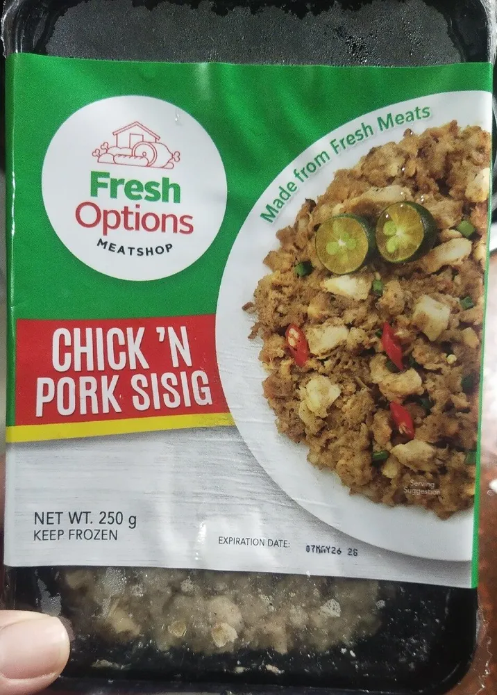 Chick 'n Pork Sisig