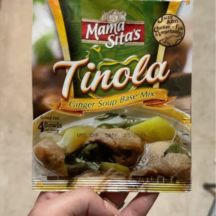 Tinola Ginger Soup Base