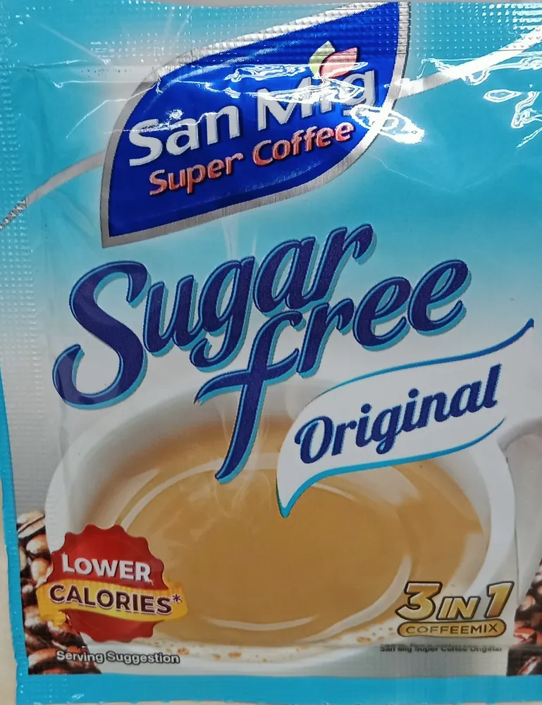 Sugar Free Original 3 in 1 Coffee Mix