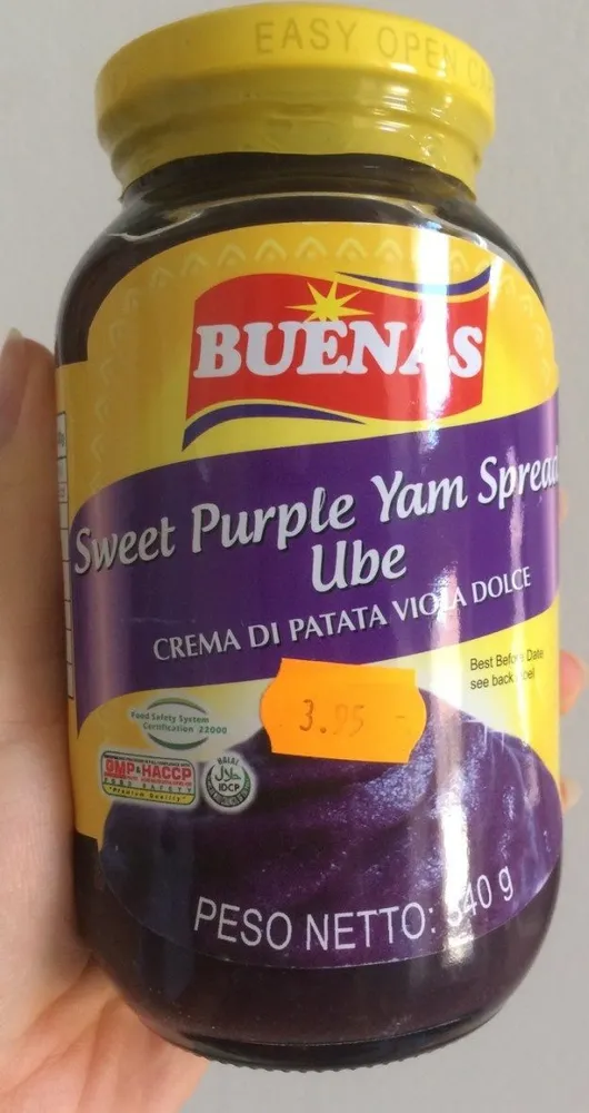 Sweet purple yam spread Ube