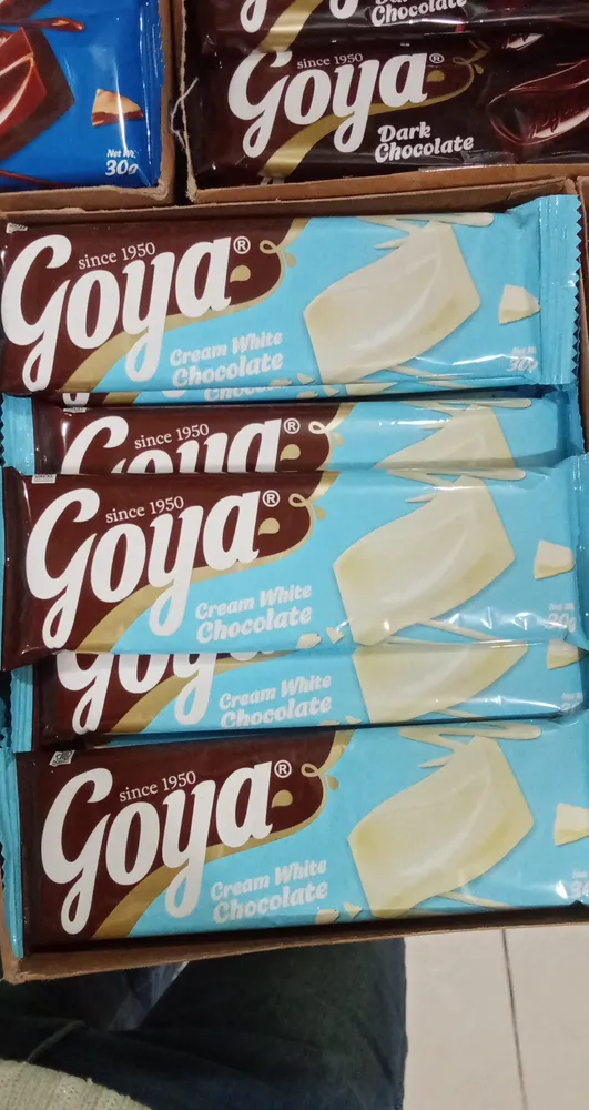 Goya Cream White Chocolate Bar (35g)