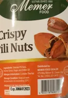Crispy Pili Nuts