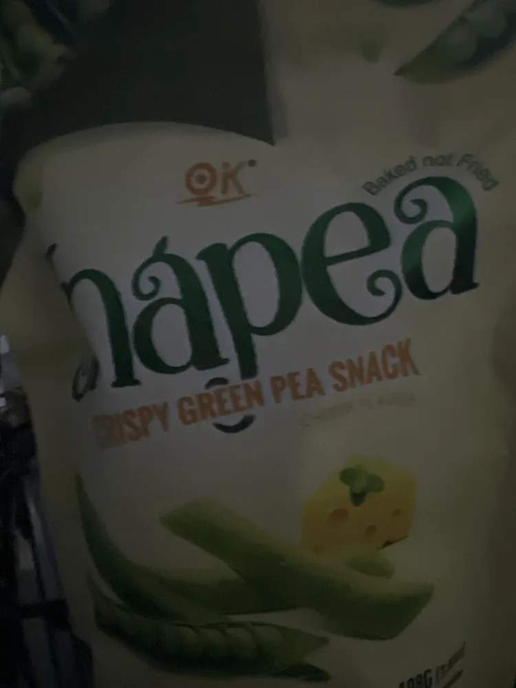 Shapea (crispy green pea snack)