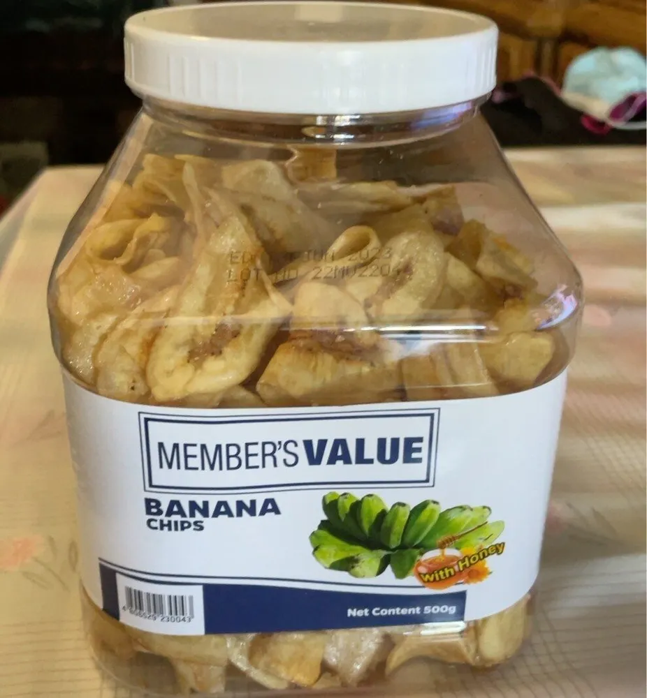 Banana Chips With Honey