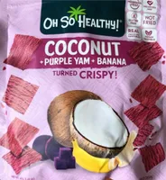 Baked Crisps Coconut Purple Yam Banana