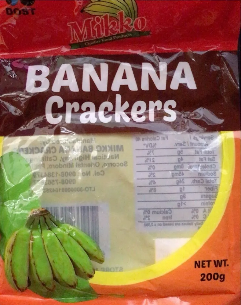 Banana Crackers