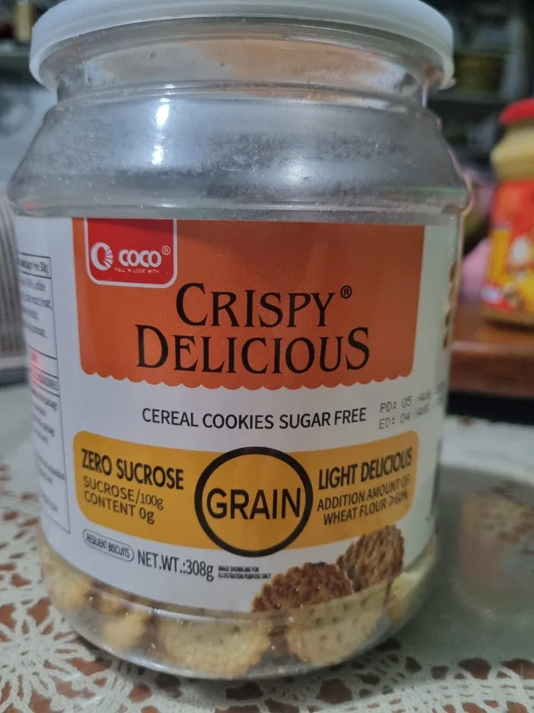 Crispy Delicious Cereal Cookies (Sugar Free)