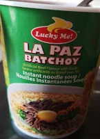 Lucky me la paz batchoy artificial beef flavor with garlic noodles