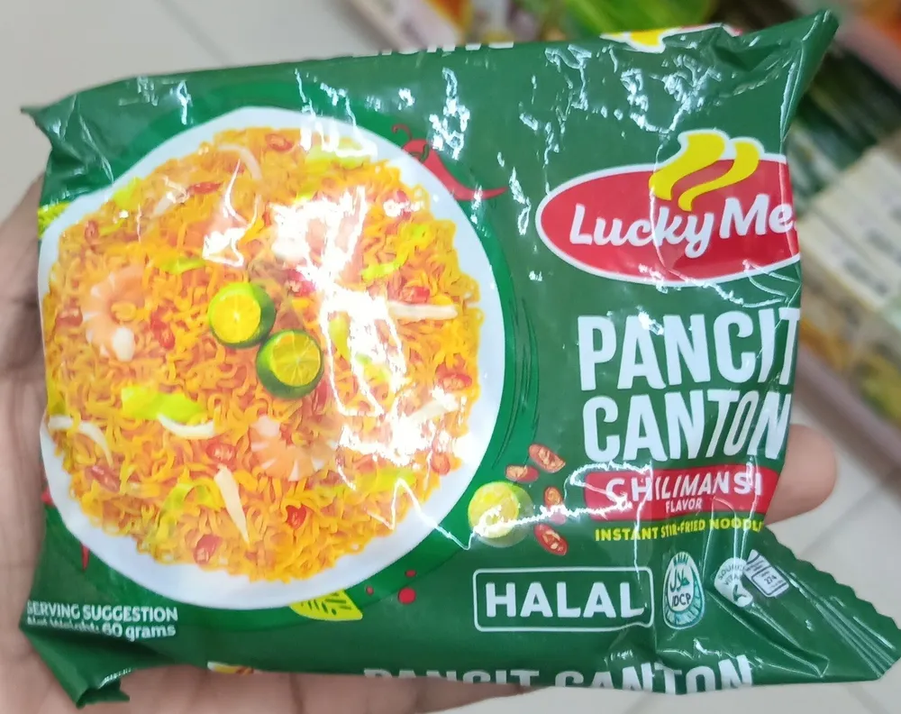 Lucky me pancit canton chile mansi flavor