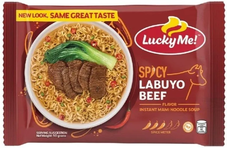 lucky me beef spicy 50g