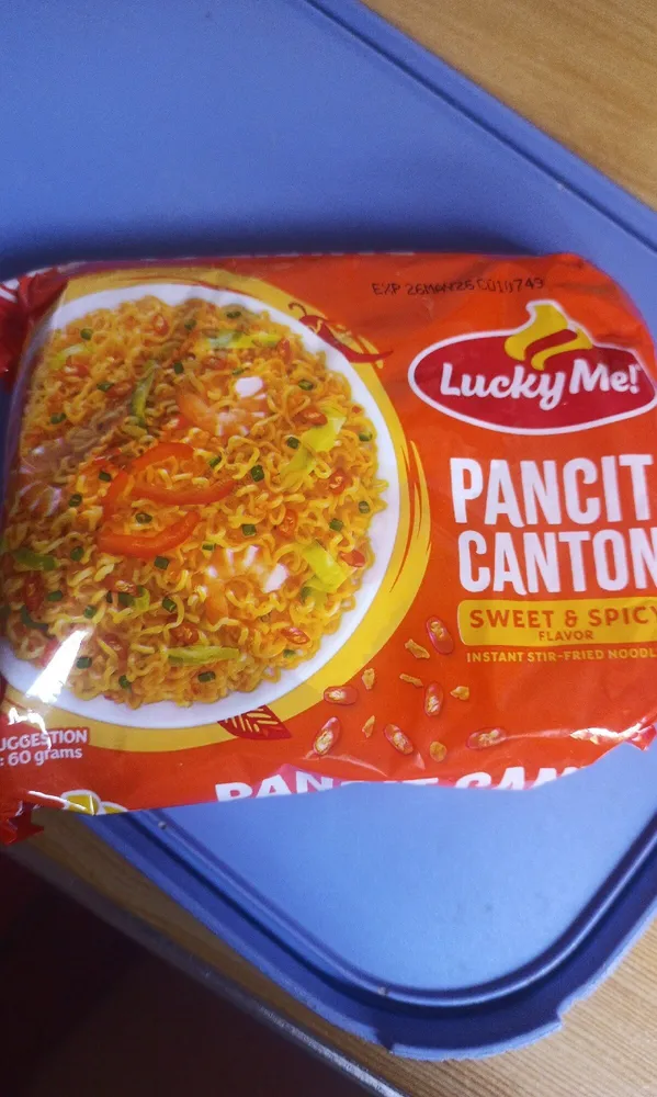 Gebratene Instant - Nudeln - Chow Mein With Sweet and spicy