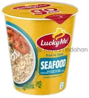 Lucky me sea food flavor noodles