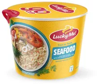 Lucky Me! Go Cup Mini Instant Noodle Soup Seafood Flavor