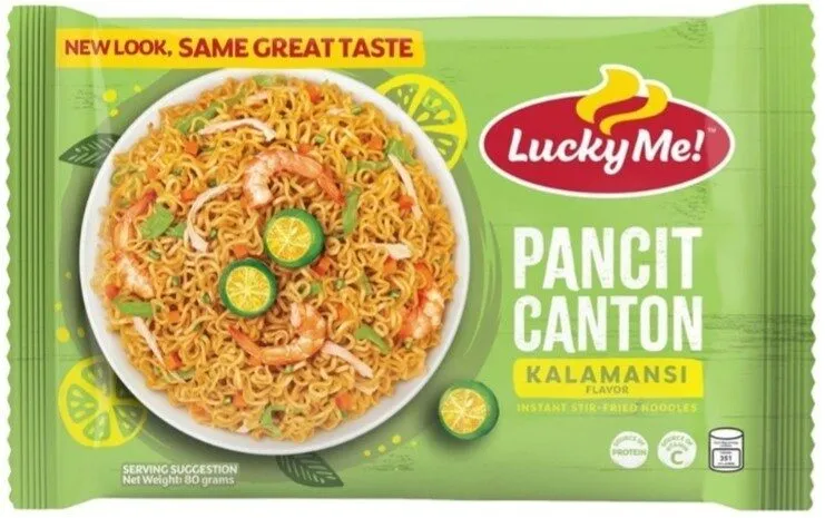 lucky me pancit canton kalamansi 80g