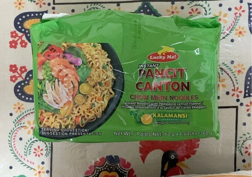 Instant Pancit Canton Chow Mein Noodles