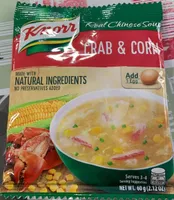 Knorr ChineseStyle Soup Crab&Corn