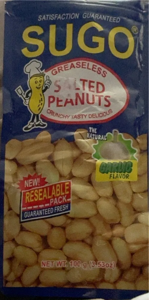 Sugo Greaseless Salted Peanuts