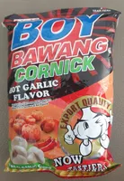 Boy Bawang Cornick Hot Garlic Flavor