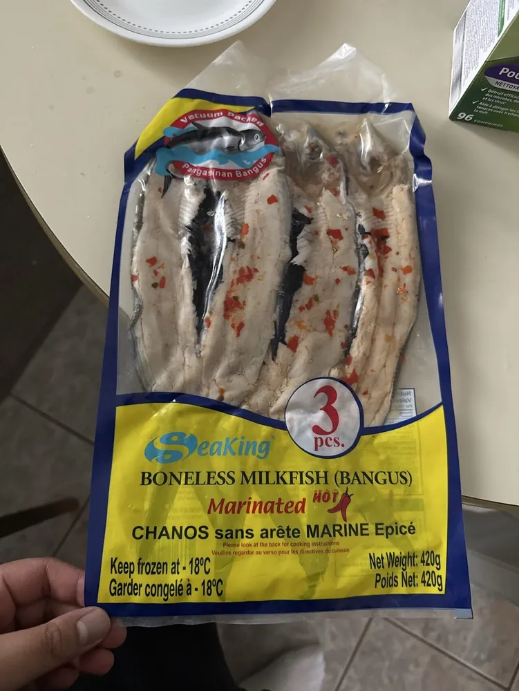 Boneless Milk fish Marinated Hot