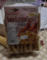 Shrimp flavored crackers