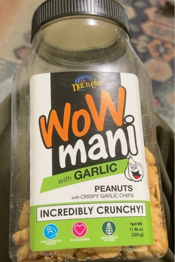 Nut N Else Wow Mani With Garlic In Jar