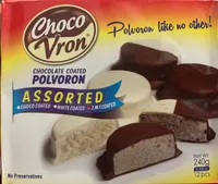 Chocolate coated polvoron