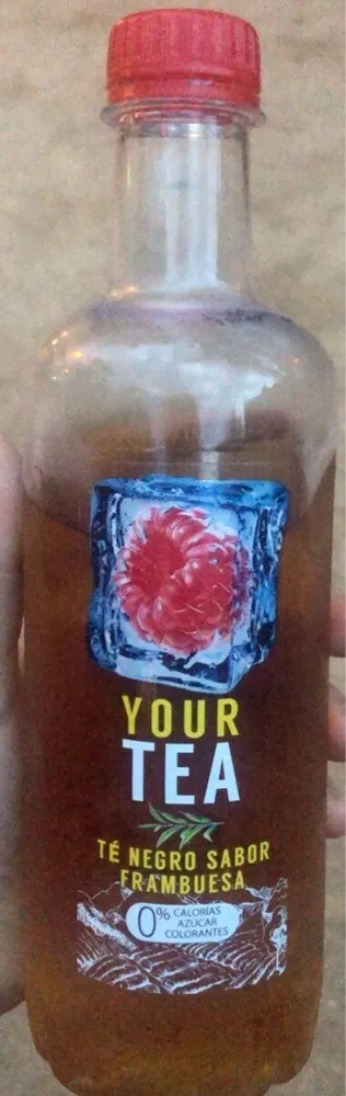 Your Tea Té negro sabor frambuesa